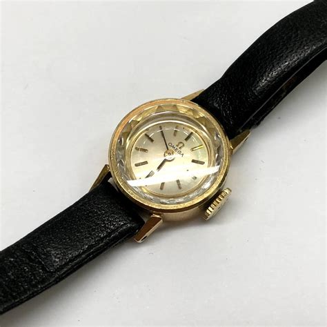 omega watch gold|omega 14k gold watch women's.